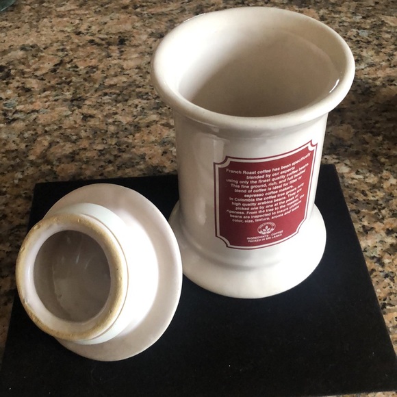 VTG COFFEE CANISTER LORD BUCKLEY'S FRENCH ROAST COFFEE CERAMIC CANISTER - Picture 5 of 10